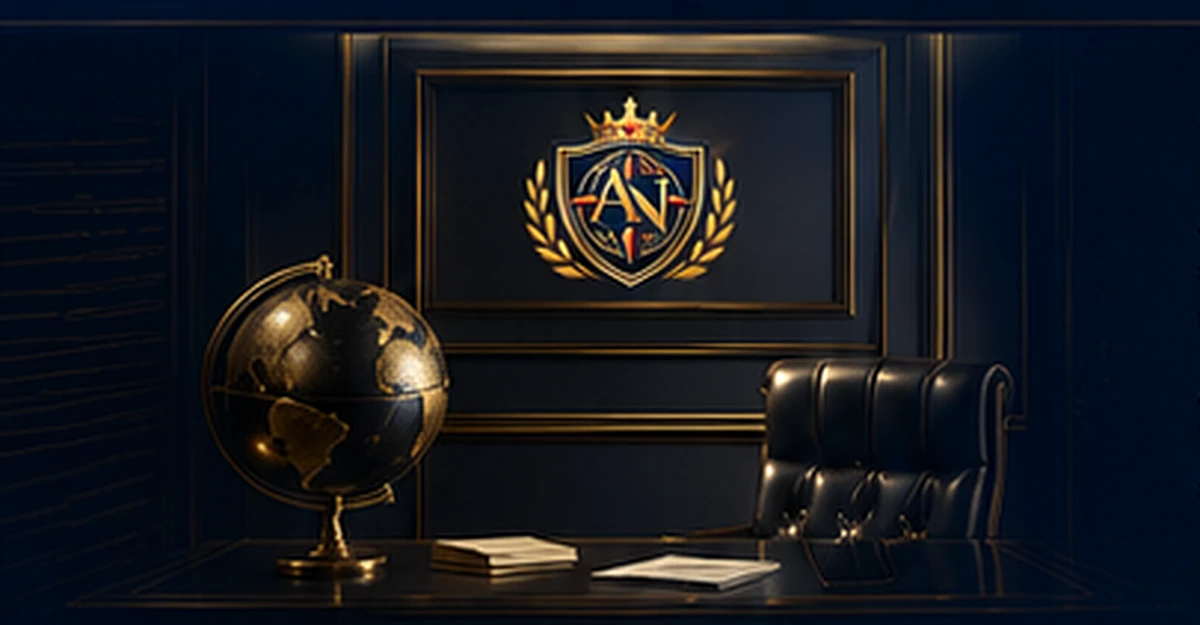 Ambiente executivo com identidade Aurea Nexus